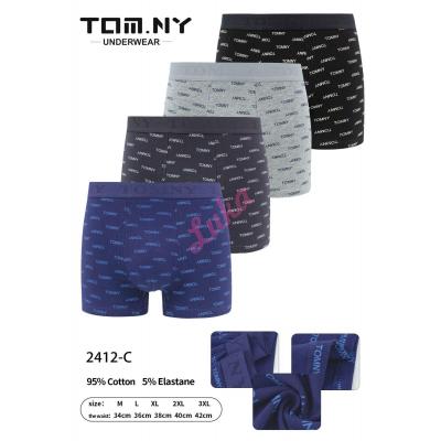 Men's boxer shorts Tomny 2412-C