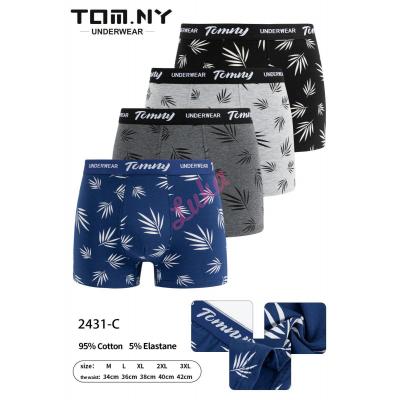 Men's boxer shorts Tomny 2431-C