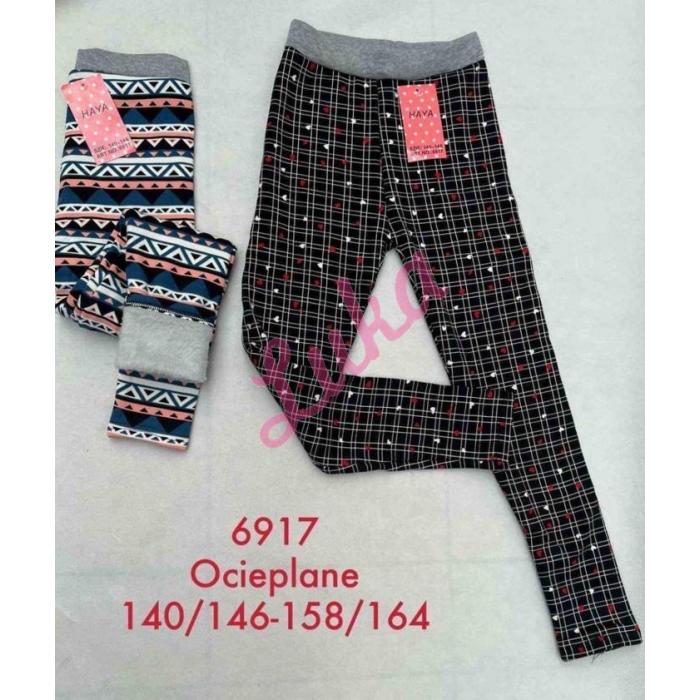 Legginsy dziecięce ocieplane Miego 6945