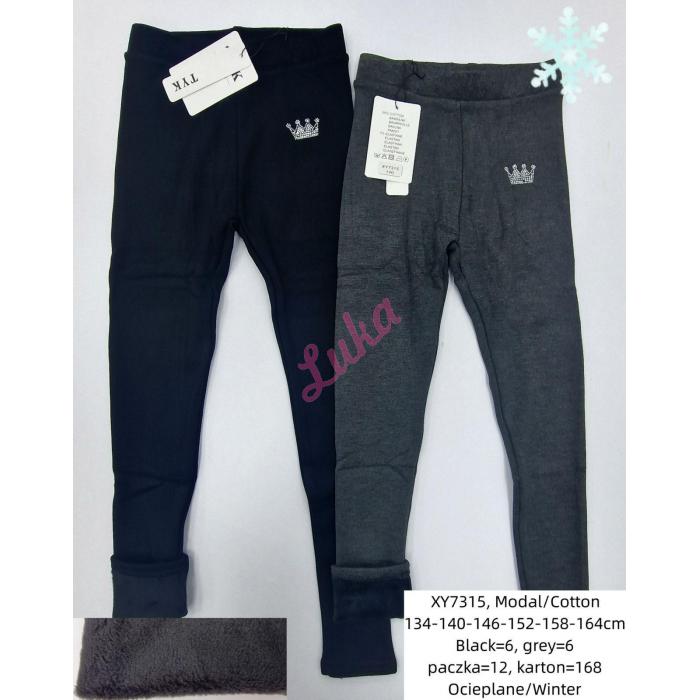 Girl's warm leggings TYK xy