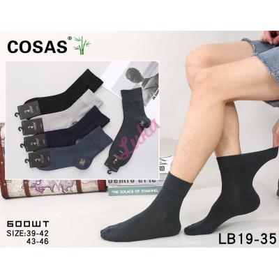 Men's bamboo socks Cosas LB19-35