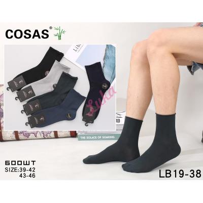 Men's bamboo socks Cosas LB19-38