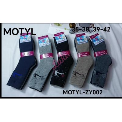 Women's socks Thermo Motyl ZY008