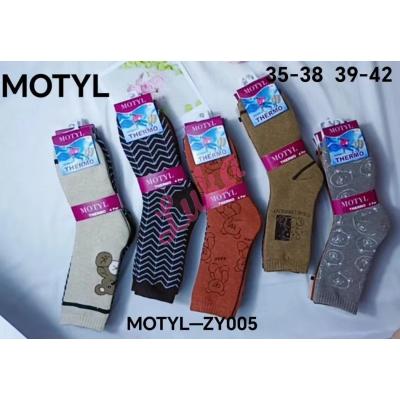 Women's socks Thermo Motyl ZY004