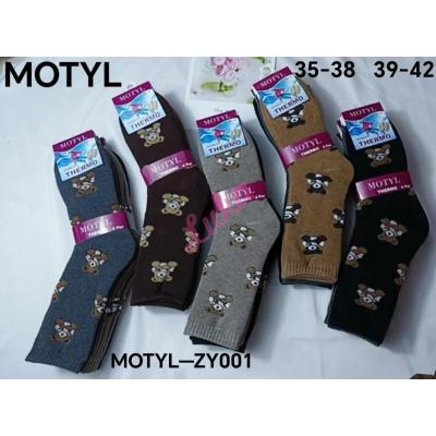 Women's socks Thermo Motyl ZY005