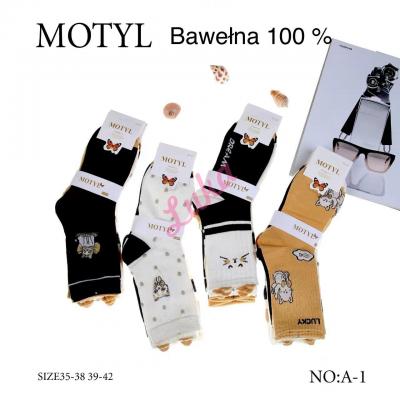 Women's socks Motyl A1