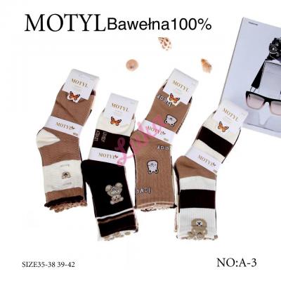 Women's socks Motyl A1