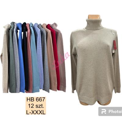 Women's sweater HB-667A