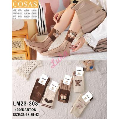 Women's socks Cosas LM23-303