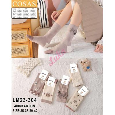 Women's socks Cosas LM23-304