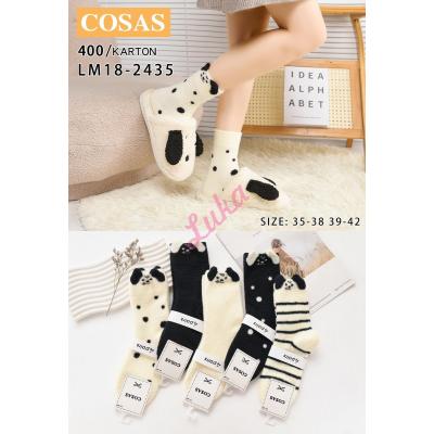 Women's socks Cosas LM18-2434