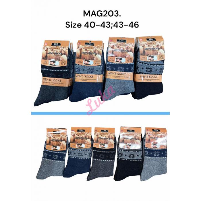 Men's Socks ANGORA D&A MAG02