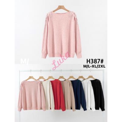 Women's sweater h387