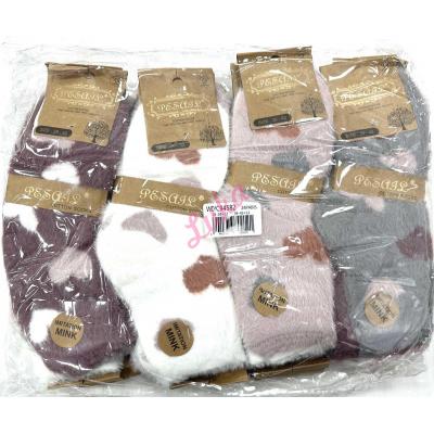 Women's socks MINK Pesail 94433