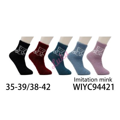 Women's socks MINK Pesail 94343