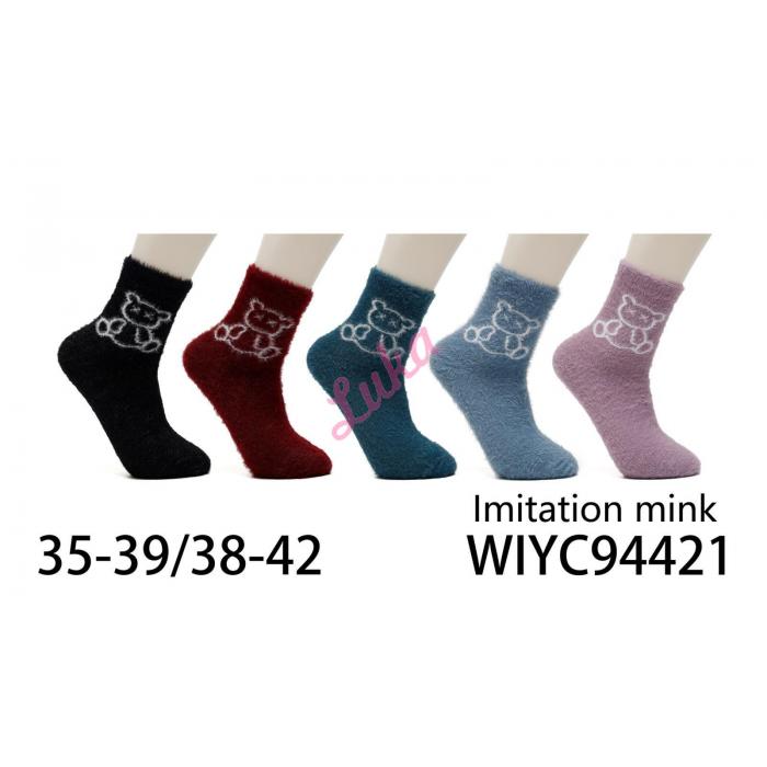 Women's socks MINK Pesail 94343