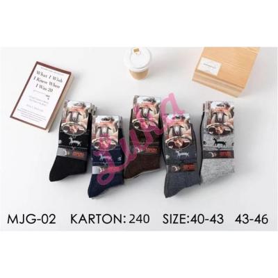 Men's socks JST ANGORA mjg-02