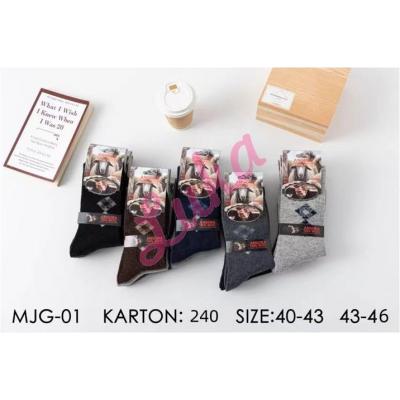 Men's socks JST ANGORA mjg-01