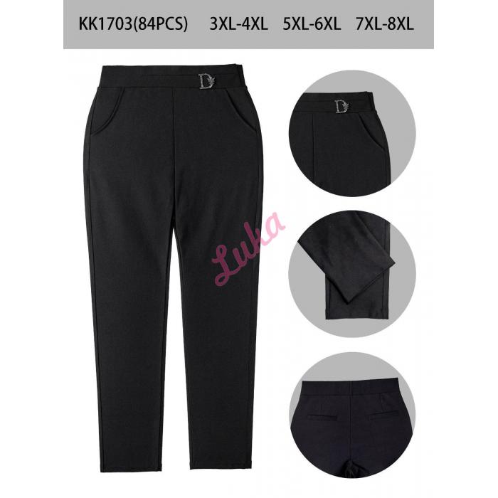 Women's pants big size So&Li KK2106