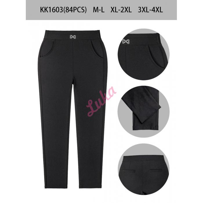 Women's pants big size So&Li KK1701