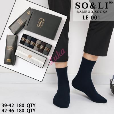 Men's socks SO&LI LE001