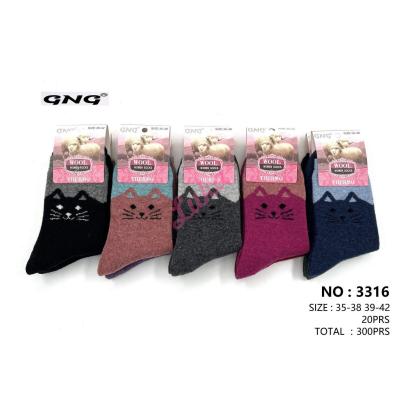 Women's socks WOOL GNG 3313