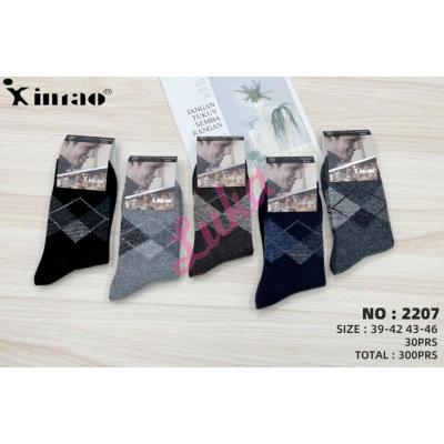 Men's socks ANGORA Xintao 2207