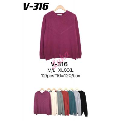 Women's sweater v-316