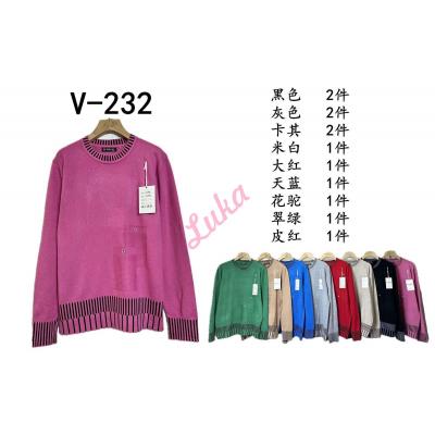 Women's sweater v-232