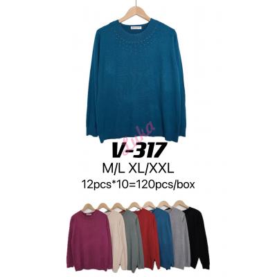 Women's sweater v-317