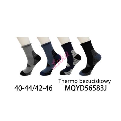 Skarpety męskie bezuciskowe THERMO MQYD56583J