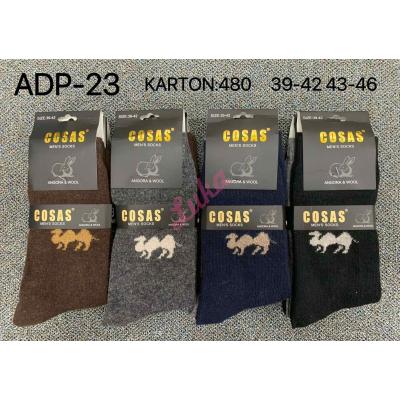 Men's socks ANGORA Cosas ADP-23