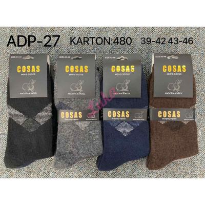 Men's socks ANGORA Cosas ADP-27