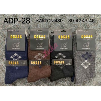 Men's socks ANGORA Cosas ADP-28