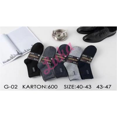 Men's socks Cotton Plus G02