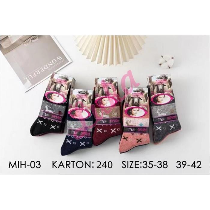 Women's socks ANGORA MIH-01