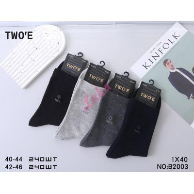 Men's socks TWOE B2003