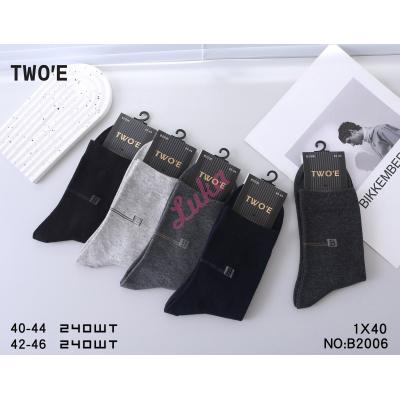 Men's socks TWOE B2006