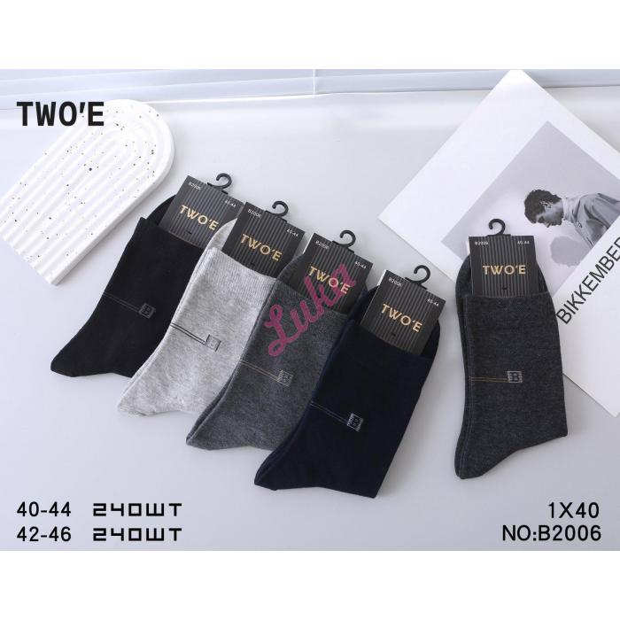 Men's socks TWOE B2003