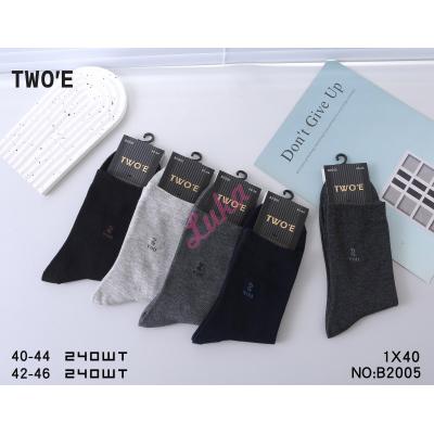 Men's socks TWOE B2005