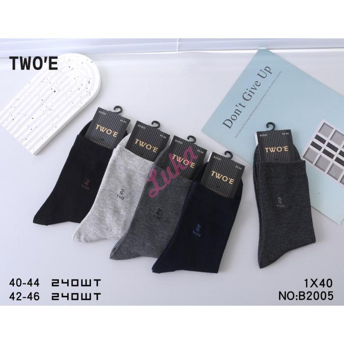 Men's socks TWOE B2006