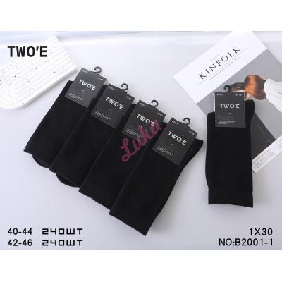 Men's socks TWOE B2001-1