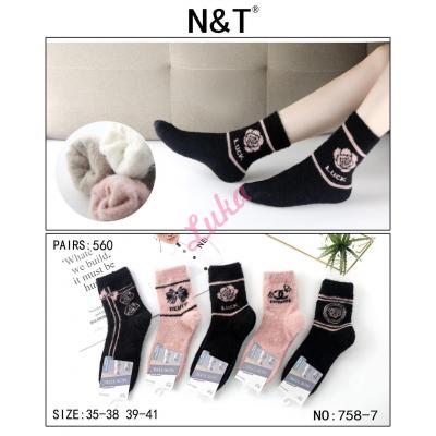 Women's socks Mink Nan Tong 758-7