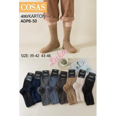 men's socks Cosas MINK ADP8-50