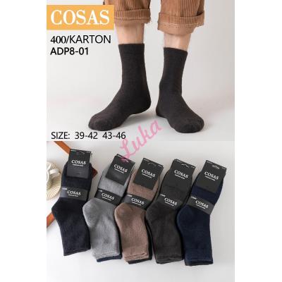 men's socks Cosas MINK ADP8-01