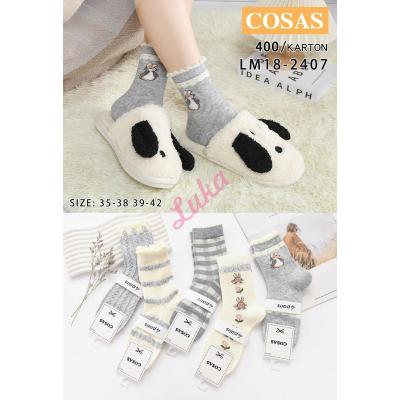 Women's socks Cosas LM18-2407