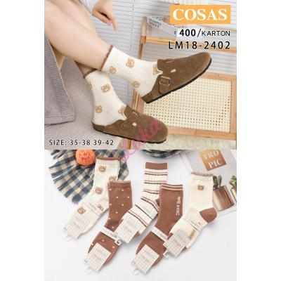 Women's socks Cosas LM18-2402