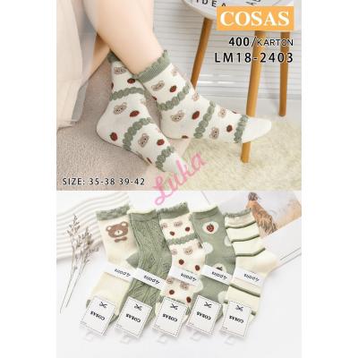 Women's socks Cosas LM18-2403