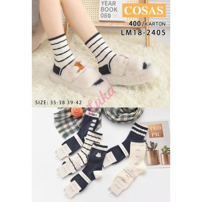 Women's socks Cosas LM18-2405