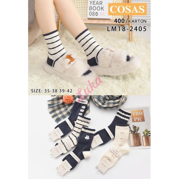 Women's socks Cosas LM18-2404